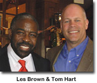 Tom Hart and Les Brown