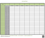 ideal week template